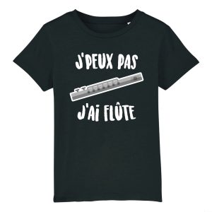 T-Shirt Enfant J’peux pas j’ai flute