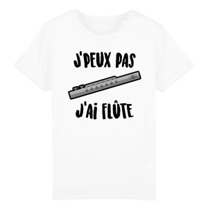 T-Shirt Enfant J’peux pas j’ai flute