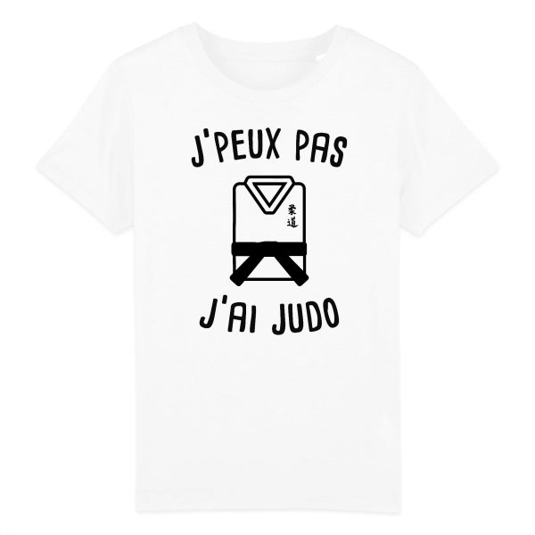 T-Shirt Enfant J’peux pas j’ai judo