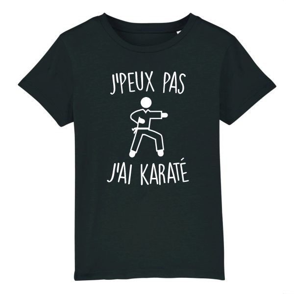 T-Shirt Enfant J’peux pas j’ai karate