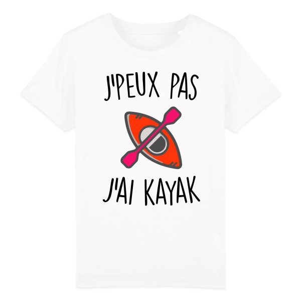 T-Shirt Enfant J’peux pas j’ai kayak