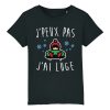 T-Shirt Enfant J’peux pas j’ai luge