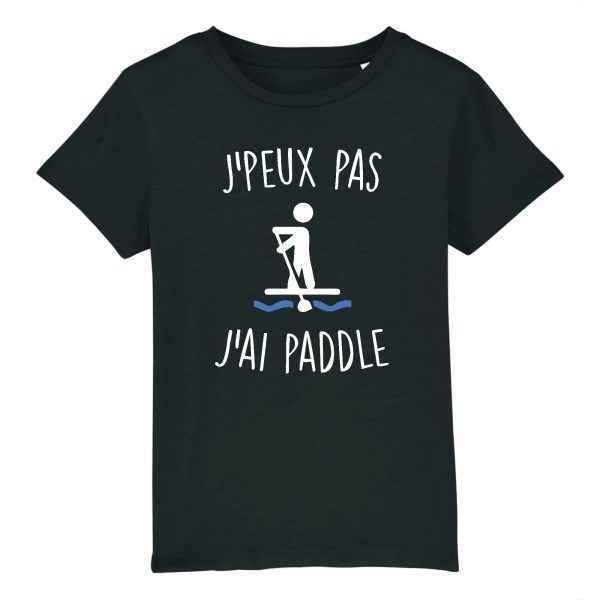 T-Shirt Enfant J’peux pas j’ai paddle