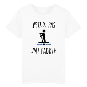 T-Shirt Enfant J’peux pas j’ai paddle
