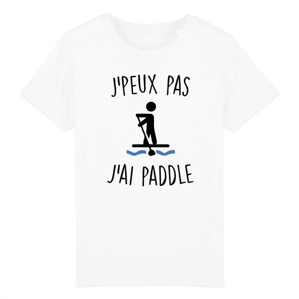 T-Shirt Enfant J’peux pas j’ai paddle