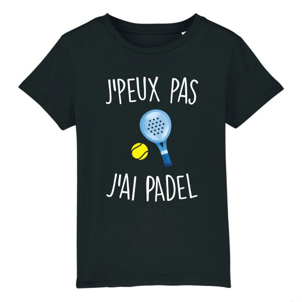 T-Shirt Enfant J’peux pas j’ai padel