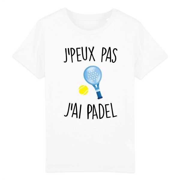 T-Shirt Enfant J’peux pas j’ai padel