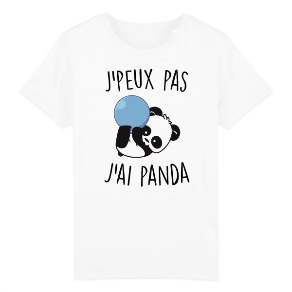 T-Shirt Enfant J’peux pas j’ai panda