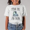 T-Shirt Enfant J’peux pas j’ai patin