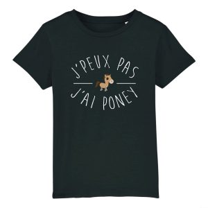 T Shirt Enfant Jpeux pas jai poney 6981 3