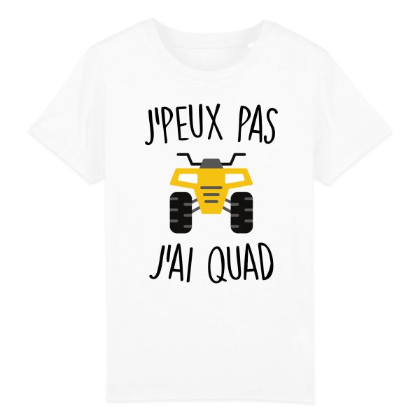 T-Shirt Enfant J’peux pas j’ai quad