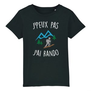 T Shirt Enfant Jpeux pas jai rando 6220 3