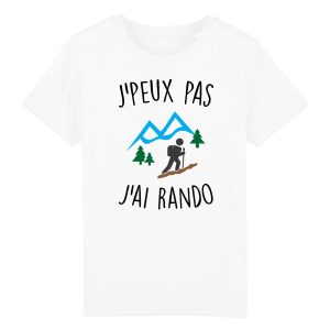 T-Shirt Enfant J'peux pas j'ai rando 1 T Shirt Enfant Jpeux pas jai rando 6220 4