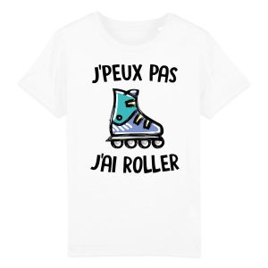 T Shirt Enfant Jpeux pas jai roller 8317 4