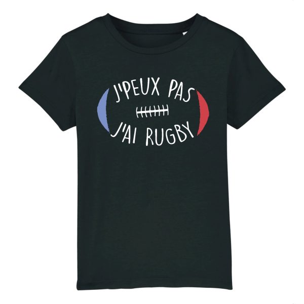 T-Shirt Enfant J’peux pas j’ai rugby
