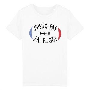 T-Shirt Enfant J’peux pas j’ai rugby