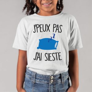 T-Shirt Enfant J’peux pas j’ai sieste