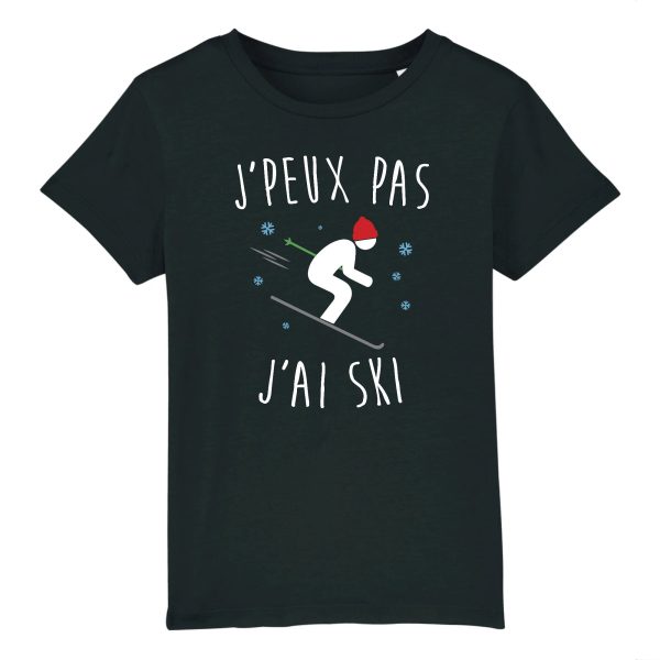 T-Shirt Enfant J’peux pas j’ai ski