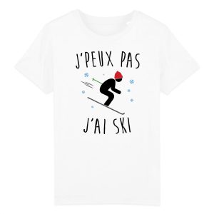 T-Shirt Enfant J’peux pas j’ai ski