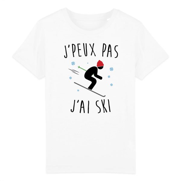 T-Shirt Enfant J’peux pas j’ai ski