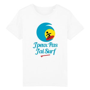 T-Shirt Enfant J’peux pas j’ai surf