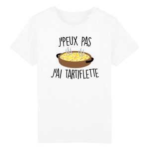 T-Shirt Enfant J'peux pas j'ai tartiflette 1 T Shirt Enfant Jpeux pas jai tartiflette 1725 4