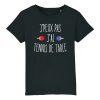 T-Shirt Enfant J’peux pas j’ai tennis de table