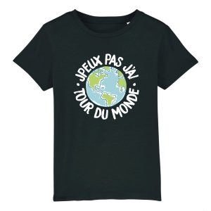 T-Shirt Enfant J’peux pas j’ai tour du monde