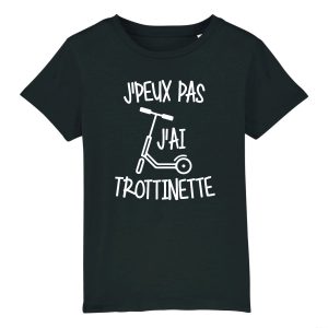 T Shirt Enfant Jpeux pas jai trottinette 1495 3