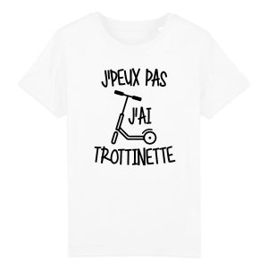 T-Shirt Enfant J'peux pas j'ai trottinette 1 T Shirt Enfant Jpeux pas jai trottinette 1495 4