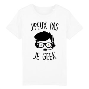 T Shirt Enfant Jpeux pas je geek 6159 2