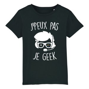 T Shirt Enfant Jpeux pas je geek 6159 8