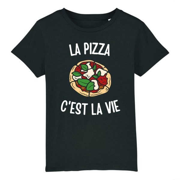 T-Shirt Enfant La pizza c’est la vie