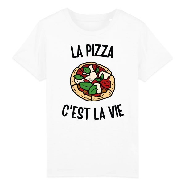 T-Shirt Enfant La pizza c’est la vie