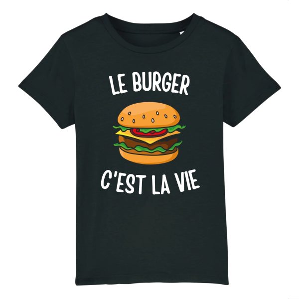 T-Shirt Enfant Le burger c’est la vie