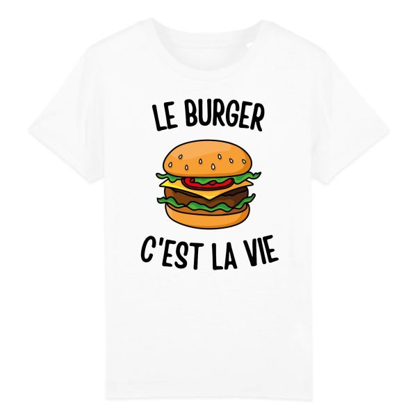 T-Shirt Enfant Le burger c’est la vie