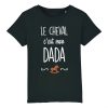 T-Shirt Enfant Le cheval c’est mon dada