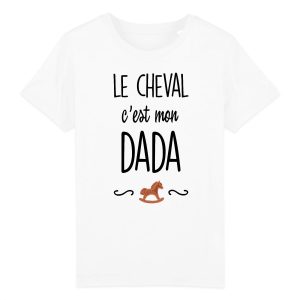 T-Shirt Enfant Le cheval c’est mon dada