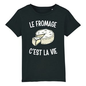 T-Shirt Enfant Le fromage c’est la vie