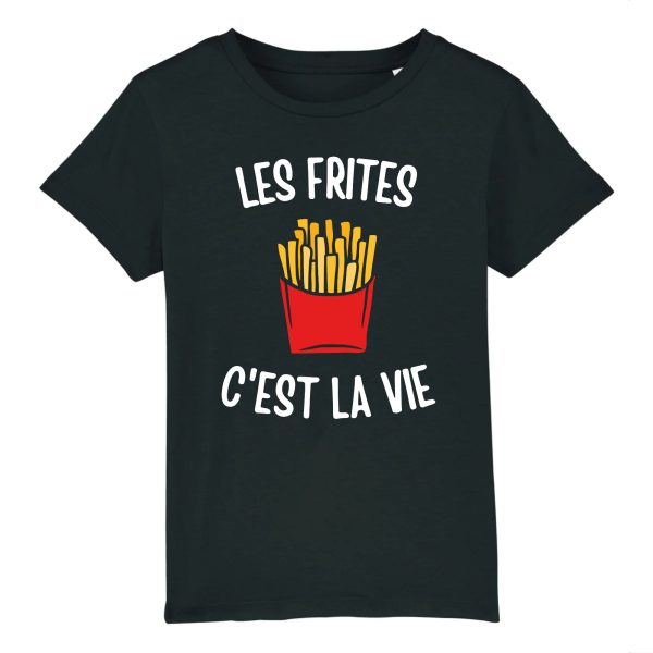 T-Shirt Enfant Les frites c’est la vie