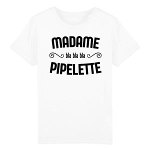 T-Shirt Enfant Madame pipelette