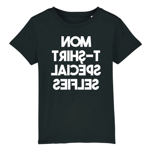 T-Shirt Enfant Mon tee-shirt a selfies
