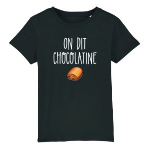 T Shirt Enfant On dit chocolatine 4558 3
