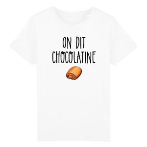 T-Shirt Enfant On dit chocolatine 1 T Shirt Enfant On dit chocolatine 4558 4