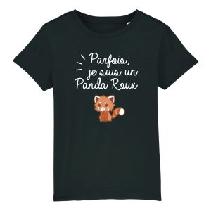 T-Shirt Enfant Panda roux