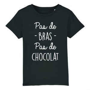 T Shirt Enfant Pas de bras pas de chocolat 9680 3