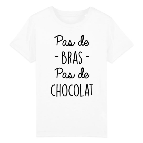 T-Shirt Enfant Pas de bras pas de chocolat