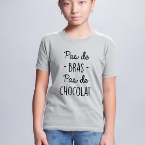 T Shirt Enfant Pas de bras pas de chocolat 9680 5