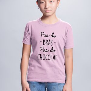 T Shirt Enfant Pas de bras pas de chocolat 9680 7