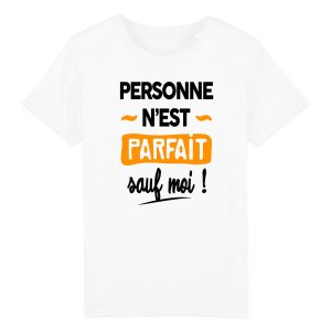 T-Shirt Enfant Personne n’est parfait